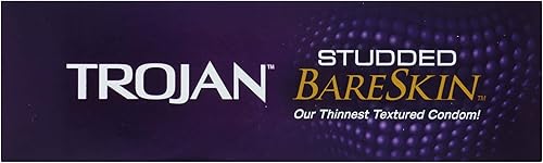 Miniatura 9 de Trojan Studded preservativos lubricados tachonados premium 10 unidades 1 1