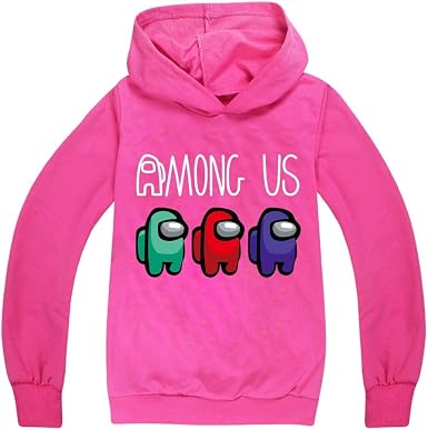 Among Us Niños Deporte Manga Larga Suéteres Niños Niños Sudaderas: Amazon.es:  Ropa