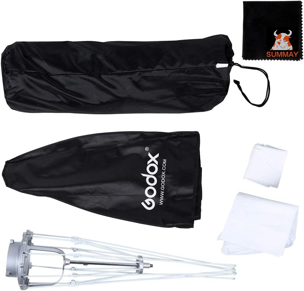 Godox 120cm Octagon Umbrella Softbox Bowens Mount for Studio Monolight Flash Portrait Photography