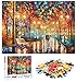 Puzzle 1000 Pezzi Adulti,1000 Pezzi Camminando Sotto la Pioggia Jigsaw Puzzle per Adulti Puzzle Bambini,Classici Regalo Divertente Giocattoli Di Intrattenimento per Adulti Bambini