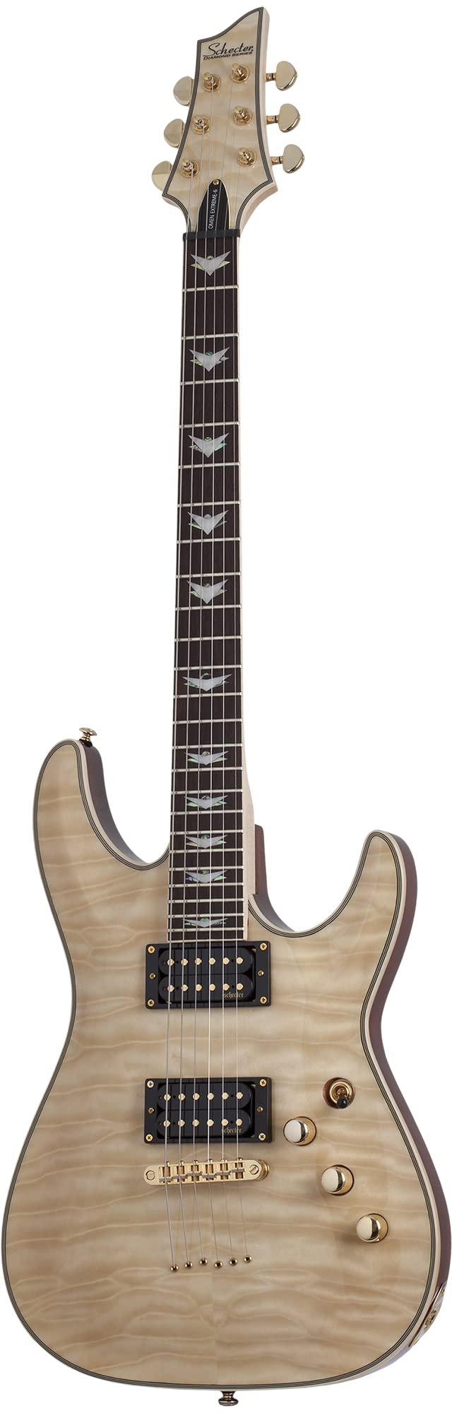 Amazon.com: Schecter Omen Extreme-6 Electric Guitar - Natural