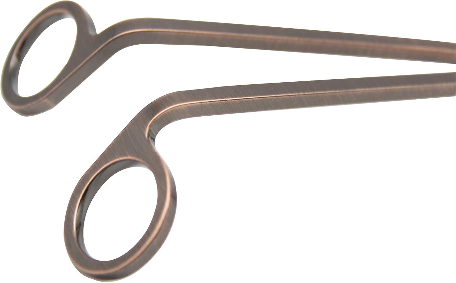 Candle Wick Trimmer, Red Copper, Decorative Candle Wick Cutter Wick Clipper Wick Cutter with Long Handle Classic Beauty AS Unique Gift for Putting Out Extinguish Candle Wicks Safely, in Dining