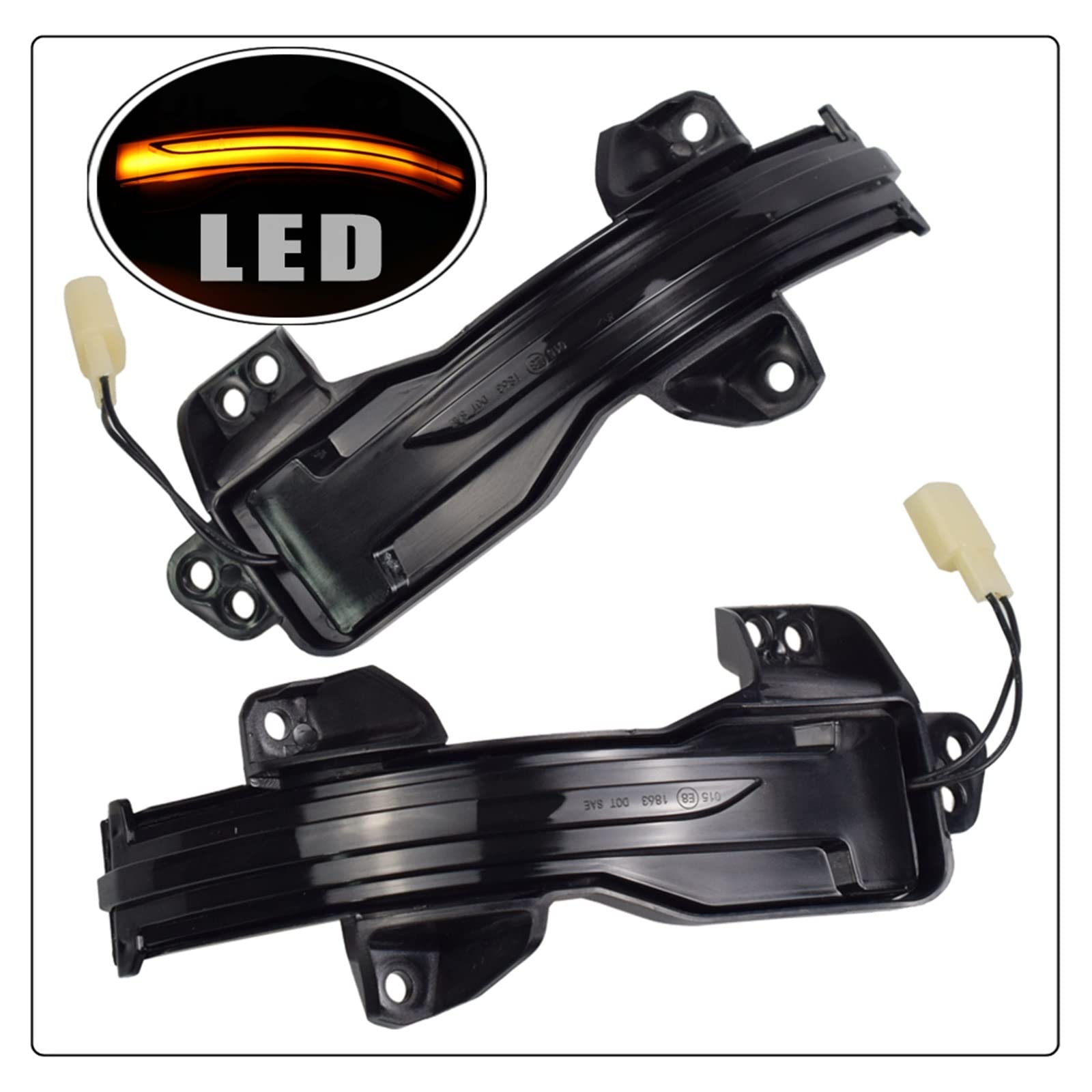 EQUSS Indicatori di direzione Compatibile Con Pilota Per Passaporto Per Freed Per Ridgeline Specchietto Retrovisore A Per Auto Indicatore Di Direzione OE: T346674