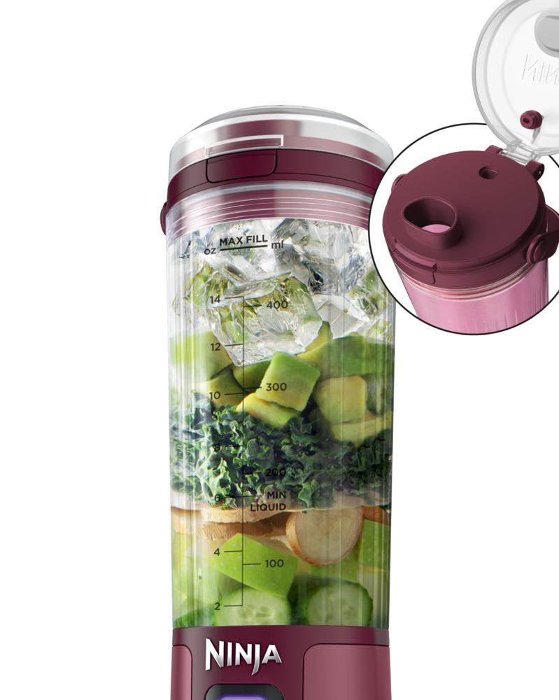 Amazon.com: Ninja BC151CR Blast Portable Blender, Cordless, 18oz