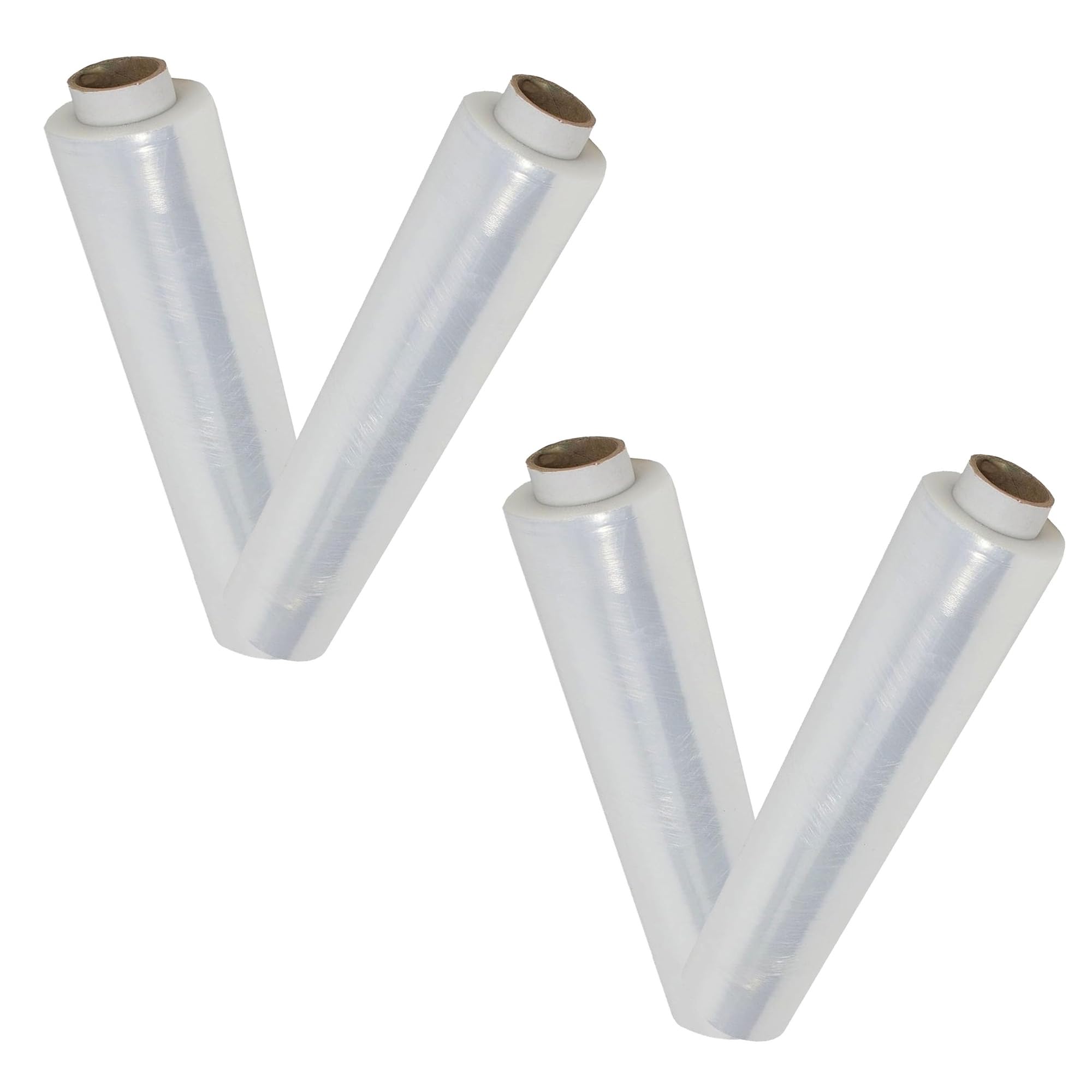 Star Supplies Clear Polythene 400Mm Pallet Stretch Wrap Packaging Cling Film For House Moving Parcels & Warehouses (1)