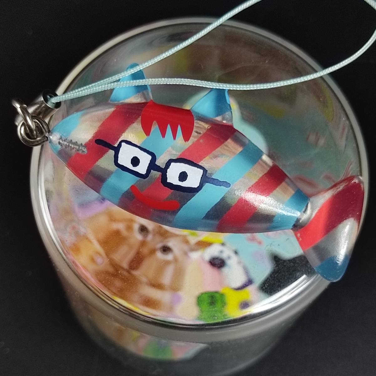Amazon.co.jp: ネコ金魚ストラップ3 サカナ族とこや 単品