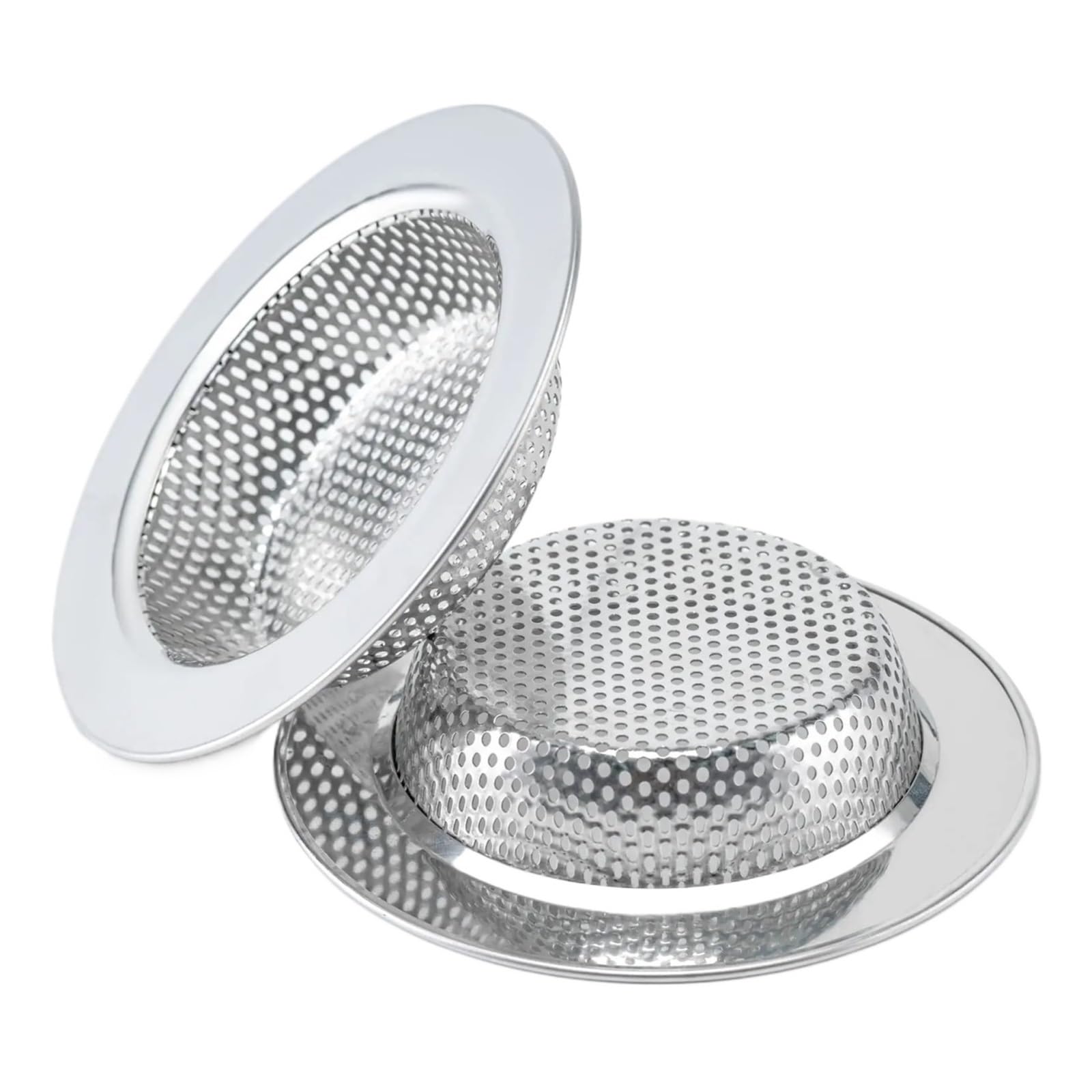 Drain Strainer 2 Pcs Kitchen Sink Strainer for Kitchen