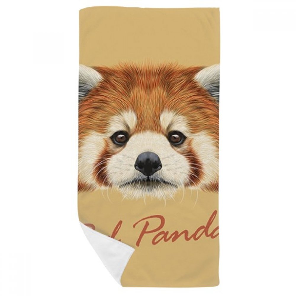 Serviette de bain panda idée cadeau originale 35x70cm