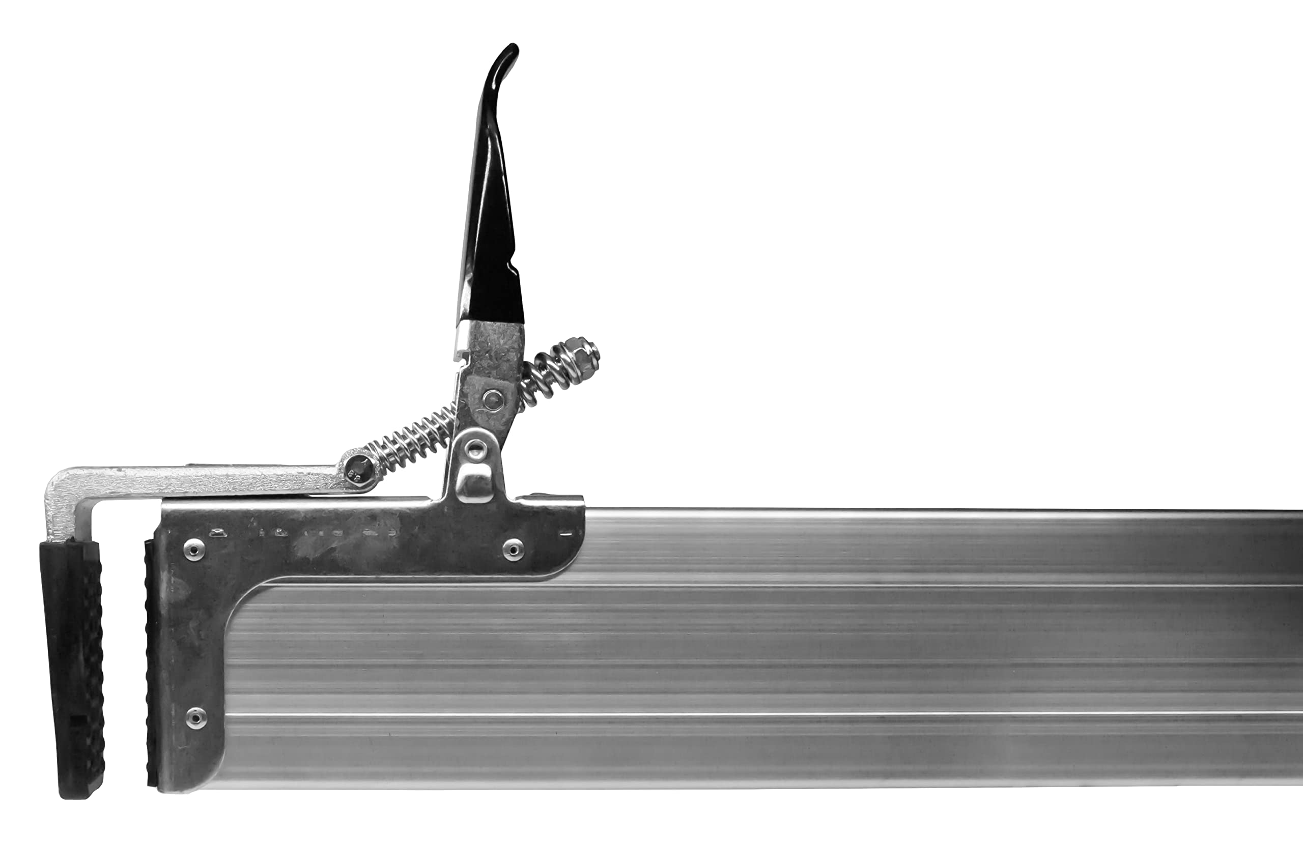 Zwischenwandverschluss zweiteilig 2400-2700 mm | Aluminium Spannbrett/Sperrlatte für LKW-Ladeflächen | Profil: 180x30 mm; Klemmbereich: 21-30 mm; Klemmkraft: 400 daN