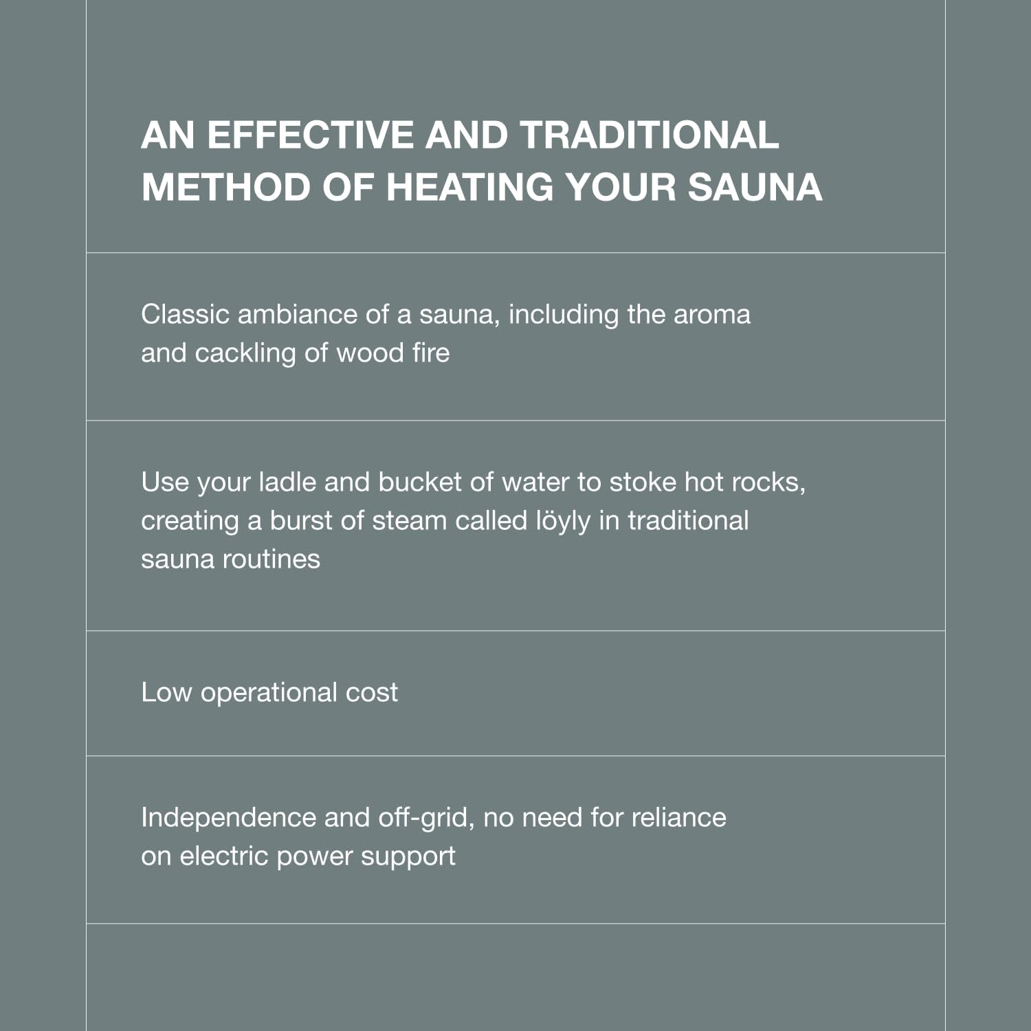 Harvia Pro 20 Wood Burning Sauna Heater, Quick Heating Stainless Steel Wood Burning Sauna Stove with Adjustable Feet, Includes Sauna Rocks, Premium Sauna Heater for Medium Sized Rooms, 24kW