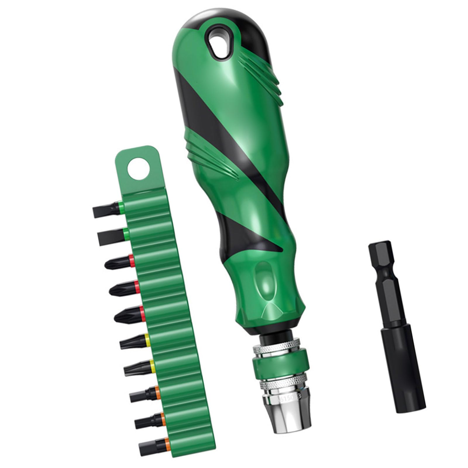 Tsophreniq La615041 Screwdriver Set 10 In 1 Steel Set Household Multifunction Replaceable Head Bits High Strength