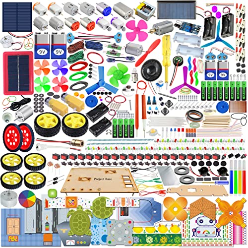 Image of Kit4Curious 600 Components in 1 kit - Science Educational DIY Learning STEM Activity All in one mega kit for School Projects, Science Experiments