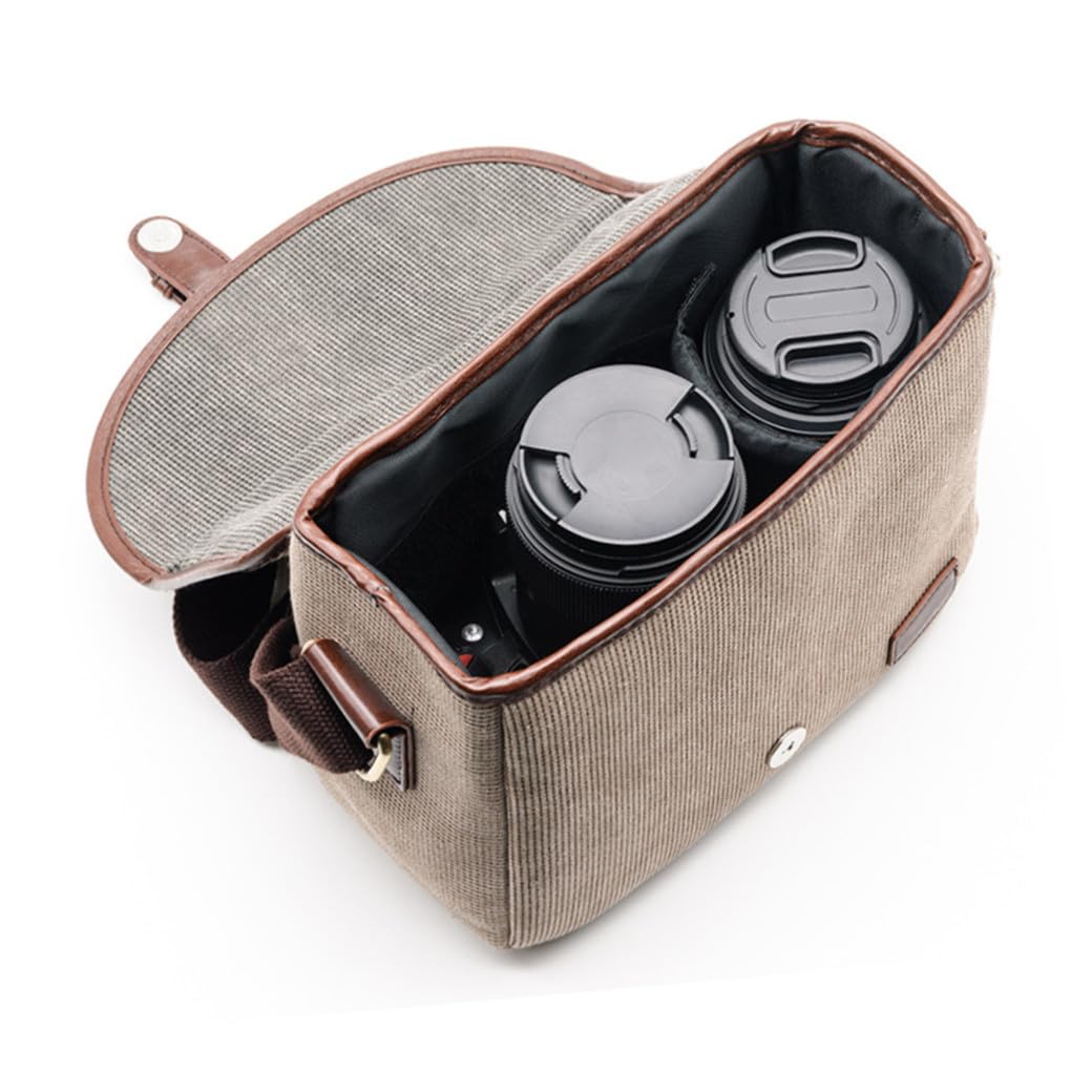 OSALADI Borsa Per Fotocamera Digitale Leggera e Oxford Con Design Multi-scomparto Adatta Per e