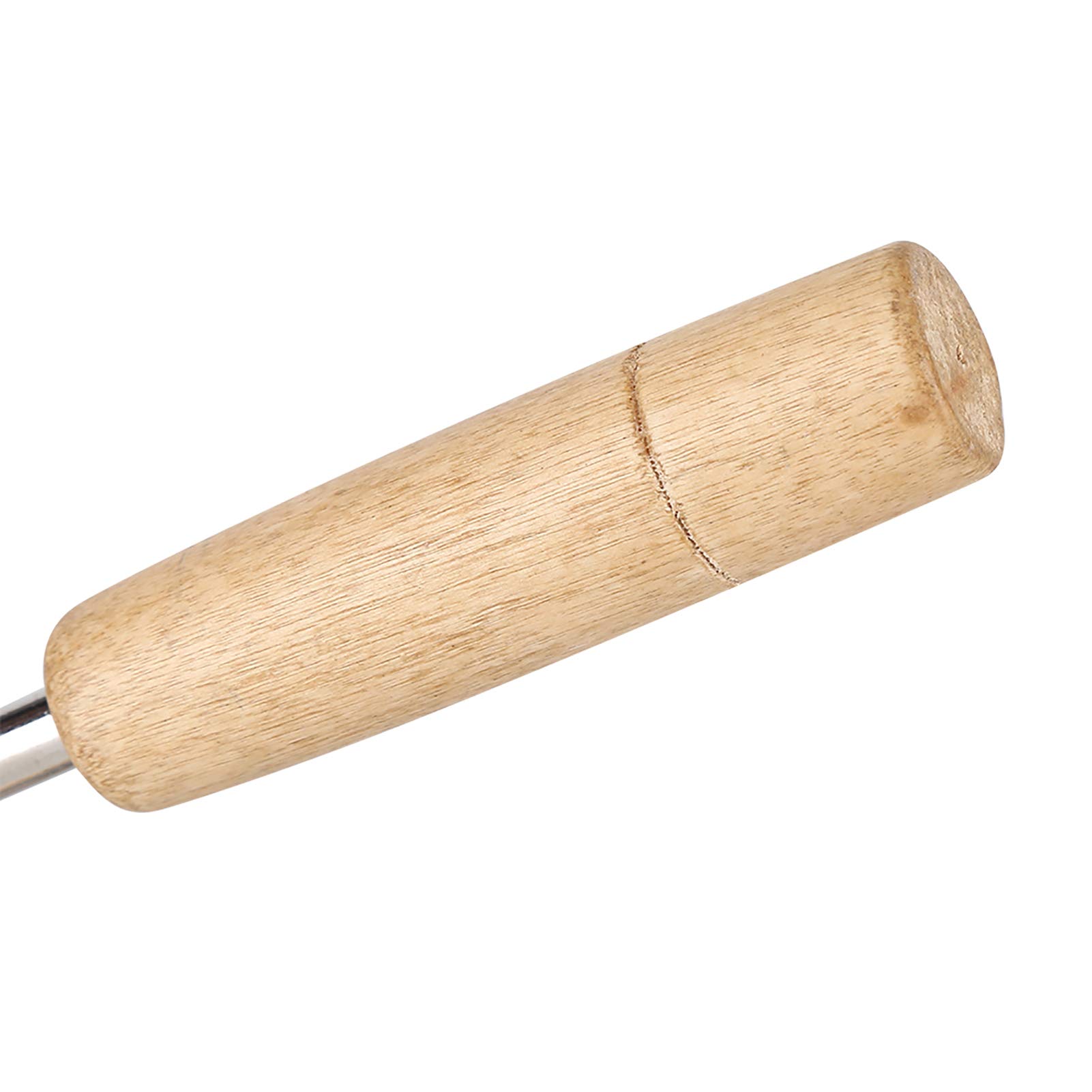 Casse-noisette robuste pour noix de pécan et noix de noyer - Outil de bureau avec base et poignée en bois