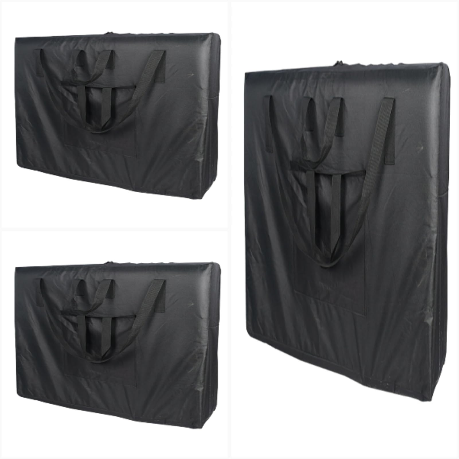 1/3 pz porta massaggi mobile – Borsa imbottita per lettino da massaggio, custodia regolabile | Borsa a tracolla imbottita per massaggi, borsa da massaggio con cerniera, borsa protettiva da tavolo per