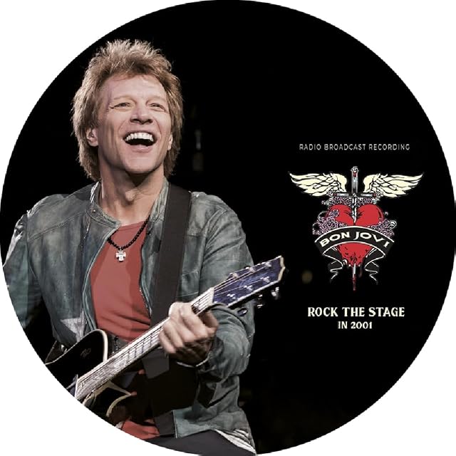 ROCK THE STAGE IN 2001 (Picture Disc) por Bon Jovi, capa do álbum