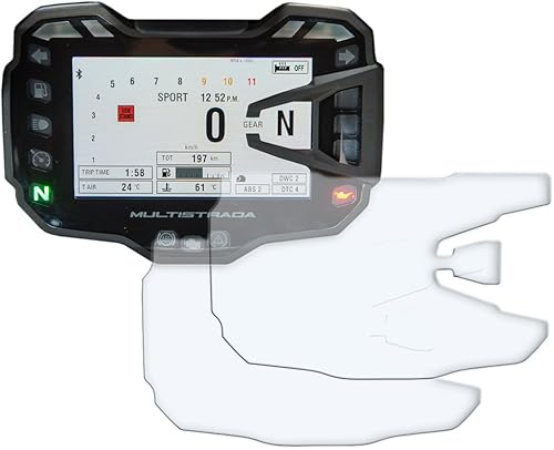 Ducati Multistrada 950 1200 1260 2015 Cruscotto Proteggi Schermo Ultra-Trasparente Ducati Multistrada 950 1200 1260 2015 Cruscotto Proteggi Schermo Ultra-Trasparente