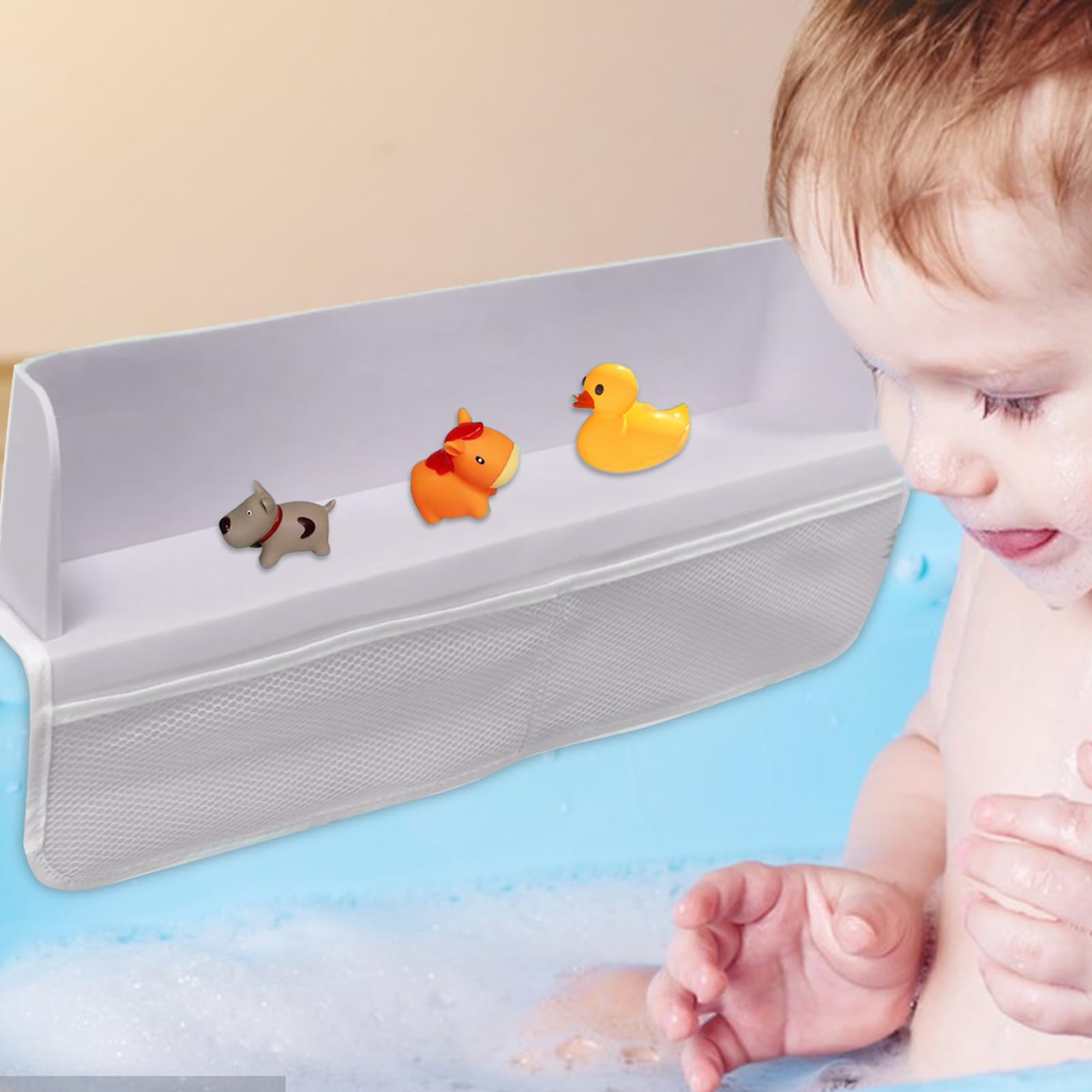 Paraspruzzi per vasca da bagno - Silicone 54x40x10 cm Dimensioni |