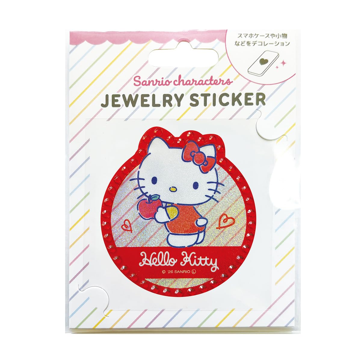 Amazon | サンクレスト サンリオキャラクターズ ジュエリーステッカー