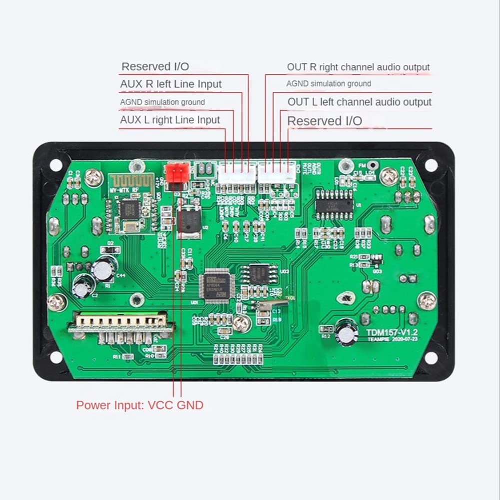 Decoder MP3 Bluetooth Senza Perdite Con Schermo TFT 2,8" - Scheda Universale