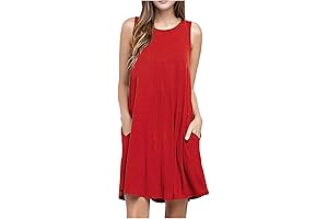 NaRHbrg Flowy Tank Dress | Perfect for New Moms on Black Friday