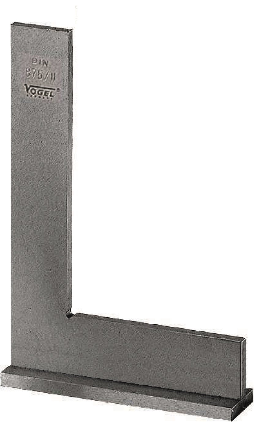 Vogel, Squadra per officina in acciaio 500 x 250 mm, 310167F