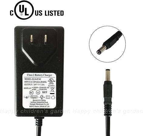 Amazon Co Jp 24 V用充電器電源ホイール ディズニープリンセスcarriage Ride On車24 Vバッテリ電源アダプタsupplies 車 バイク