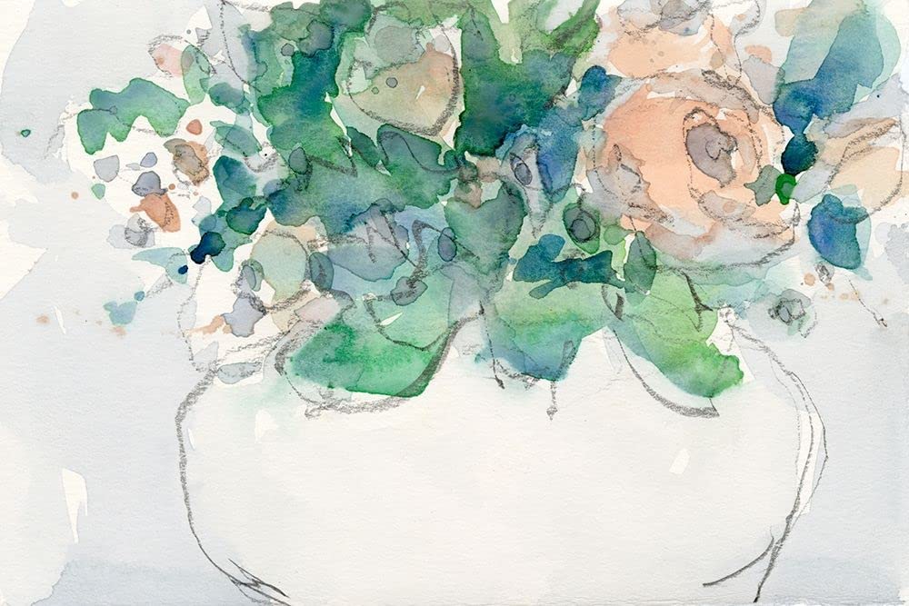 Pastel Arrangement II plakat wydruk - Samuel Dixon (24 x 18)