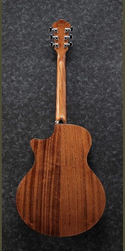 Miniatura 3 de Ibanez AE295 - Guitarra acústica eléctrica de 6 cuerdas (mano derecha, natural de bajo brillo)