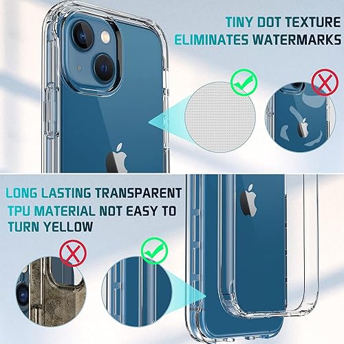 Miniatura 49 de Funda protectora para iPhone 12 Pro Max, 360° de cuerpo completo, resistente, con protector de pantalla para iPhone 12 Pro Max (6.7 pulgadas)