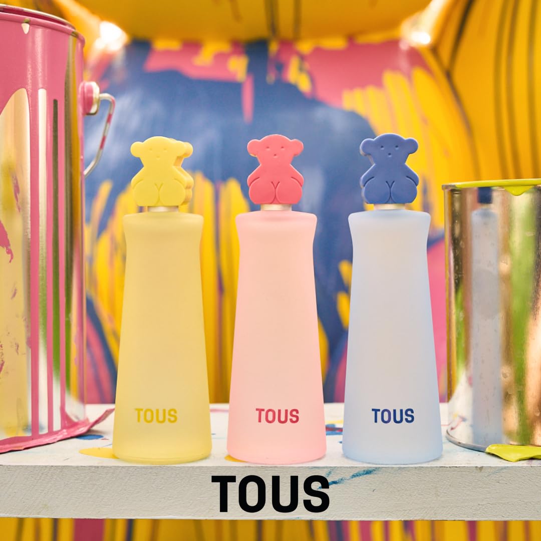 Tous Kids Bear 100 ml, Eau de Toilette para Niños, Aroma Infantil Cítrico Afrutado, con Vaporizador