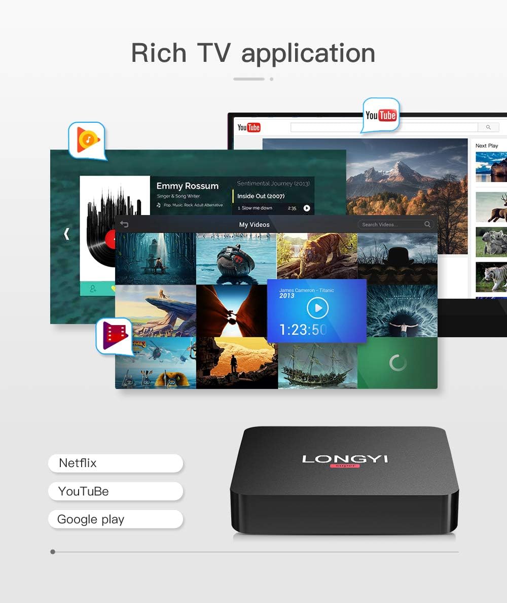 Discount 90% Android TV Box 10.0,LONGYI Super Android Box 2GB RAM 16GB ROM Allwinner H3 Quad-Core Support 3D/4K/TF Card/H.265/USB 2.0/2.4G WiFi Smart TV Box Cheap Android TV Box 10.0,LONGYI Super Android Box 2GB RAM 16GB ROM Allwinner H3 Quad-Core Support 3D/4K/TF Card/H.265/USB 2.0/2.4G WiFi Smart TV Box