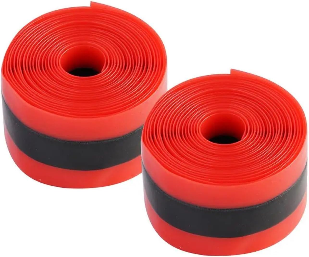 Bicycle Rim Tape stans 2pcs Red Anti-Puncture Lining Belt MTB and Road Bike Inner Tubes - Bicycle Tire Protector Tape Bicycle Rim Tape Velox