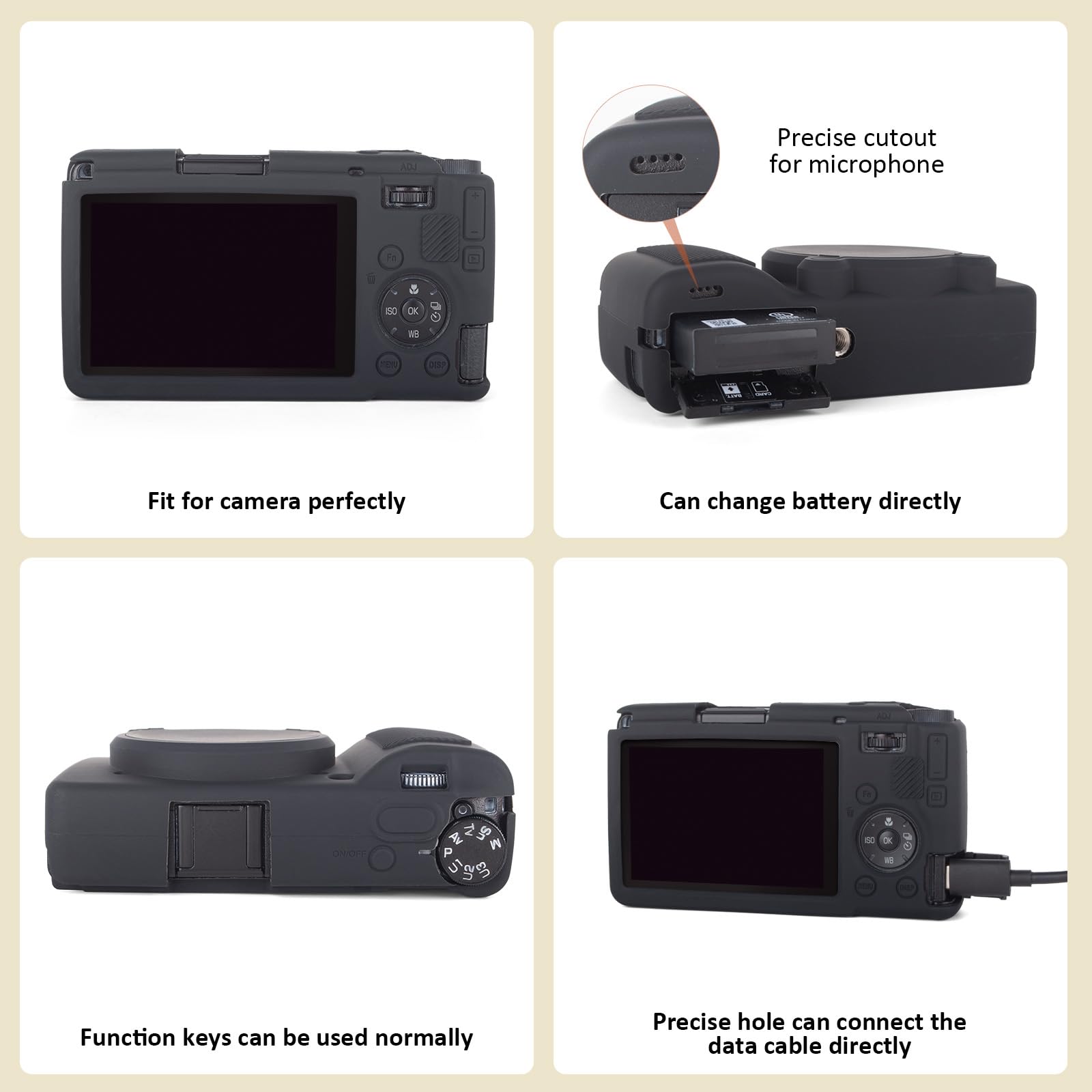 Amazon.co.jp: kinokoo Ricoh GR IV/GR4 ケース 、リコーGR IV/GR4 