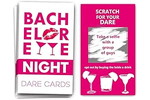 40 Bachelorette Party Drinking Game Dare Card