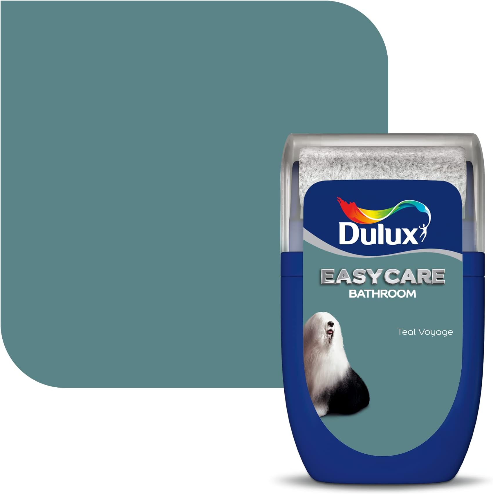Dulux Easycare Bathroom tester paint - Teal Voyage - 30ML : Amazon.co ...
