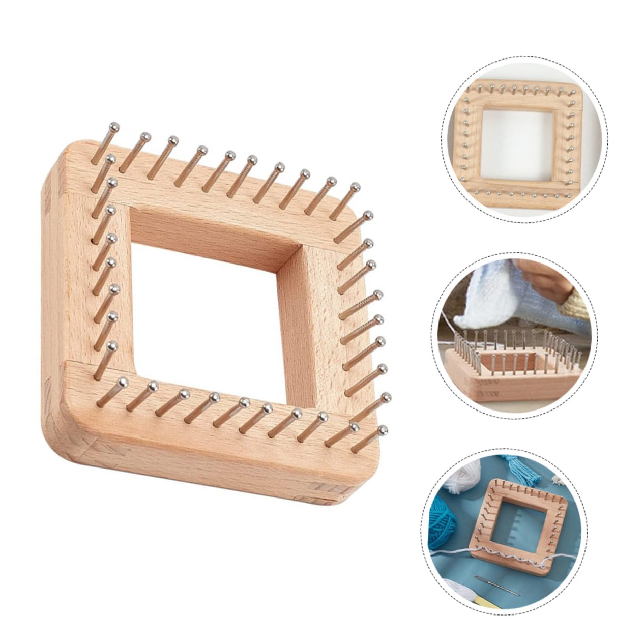 NUOBESTY Scarf Hat Weaving DIY Knitting Machine for Adults Hat Scarf Knitting Beginner-Friendly