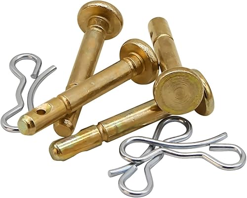 738-04155 Pasadores de cizalla y pasadores de chaveta 714-04040 (14 pulgadas x 1-34) compatibles con MTD Troy-Bilt Craftsman 738-04155 738-0763 y