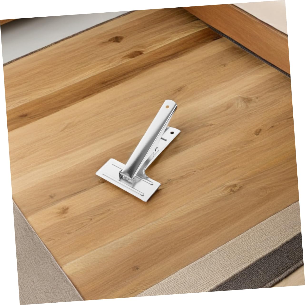 2 Stück Silberne Edelstahl Stoffklemmen zum Nähen und Zuschneiden | Ergonomischer Griff, Stabile Fixierung, Vielseitig für Heim Selbstgemacht und Projekte