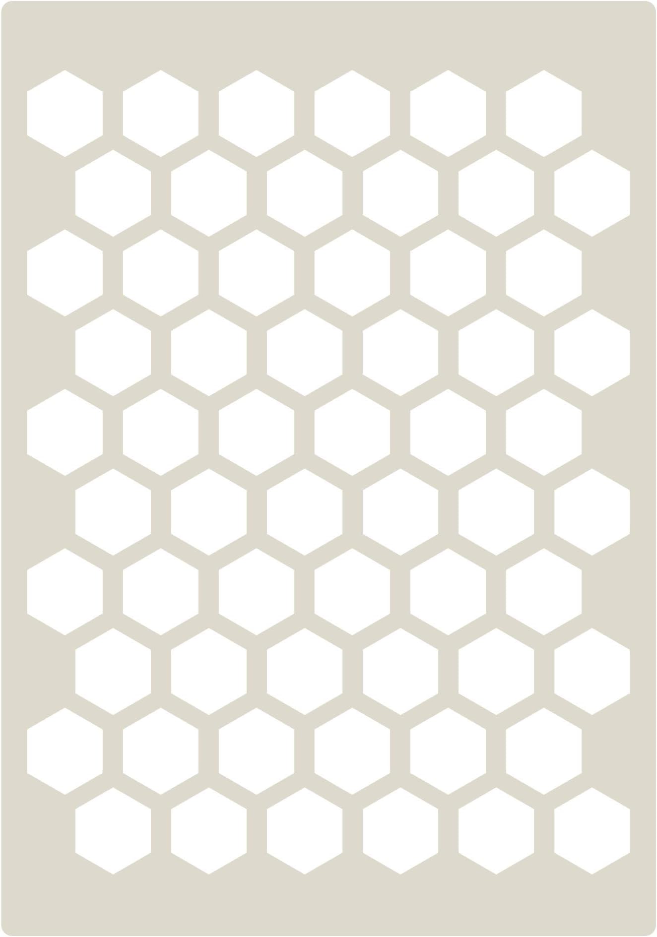 Honeycomb Cake Decorating Stencil