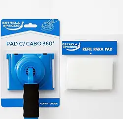 Pad para Recorte em Pintura com Cabo + Refil com 2 unidades - Trincha/Pincel