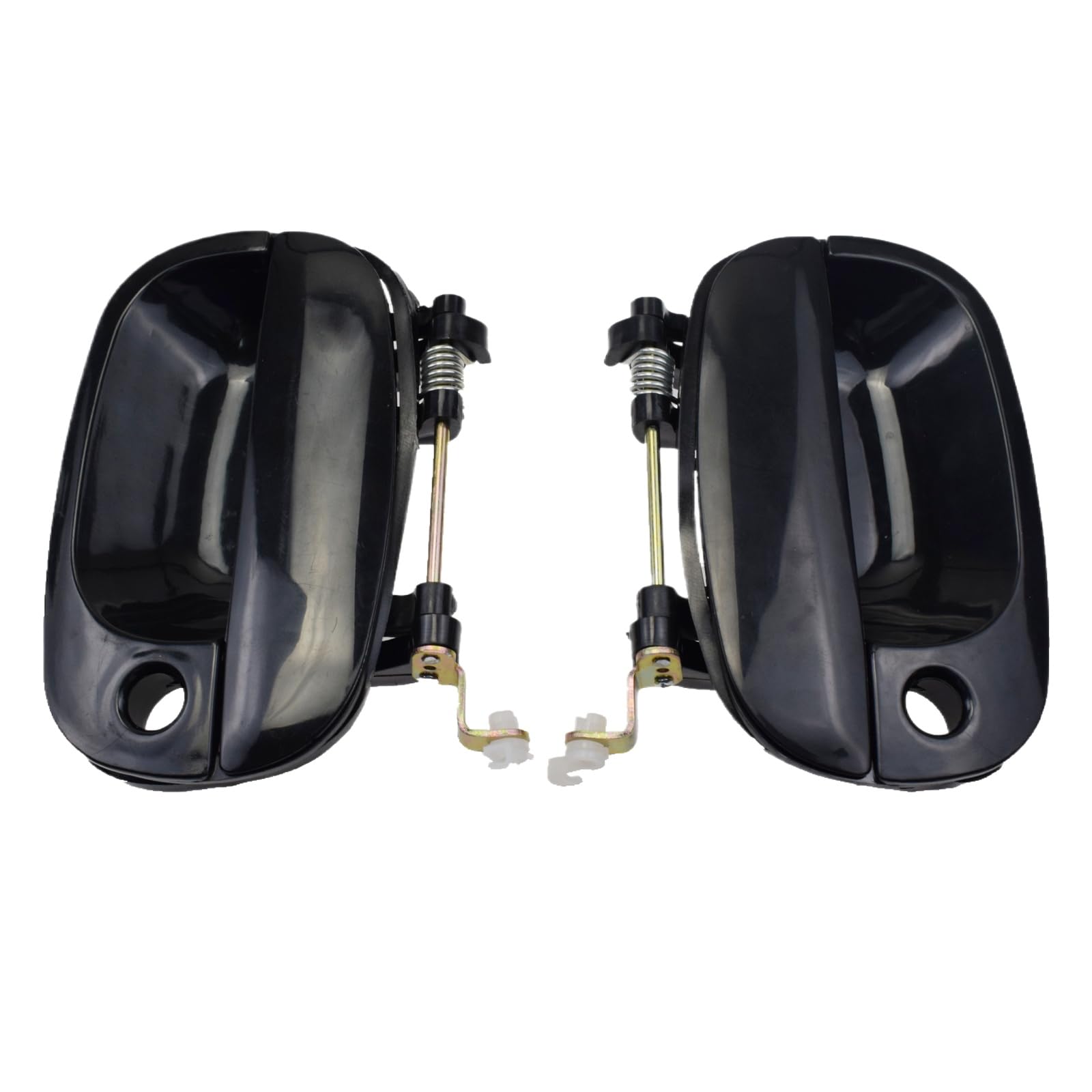 NNBjumzSU Front Left and Right Outside Exterior Door Handles 82650-4A300 82650-4A000 82660-4A300 82660-4A000 Compatible with H1 Starex 1998-2007(Pair)