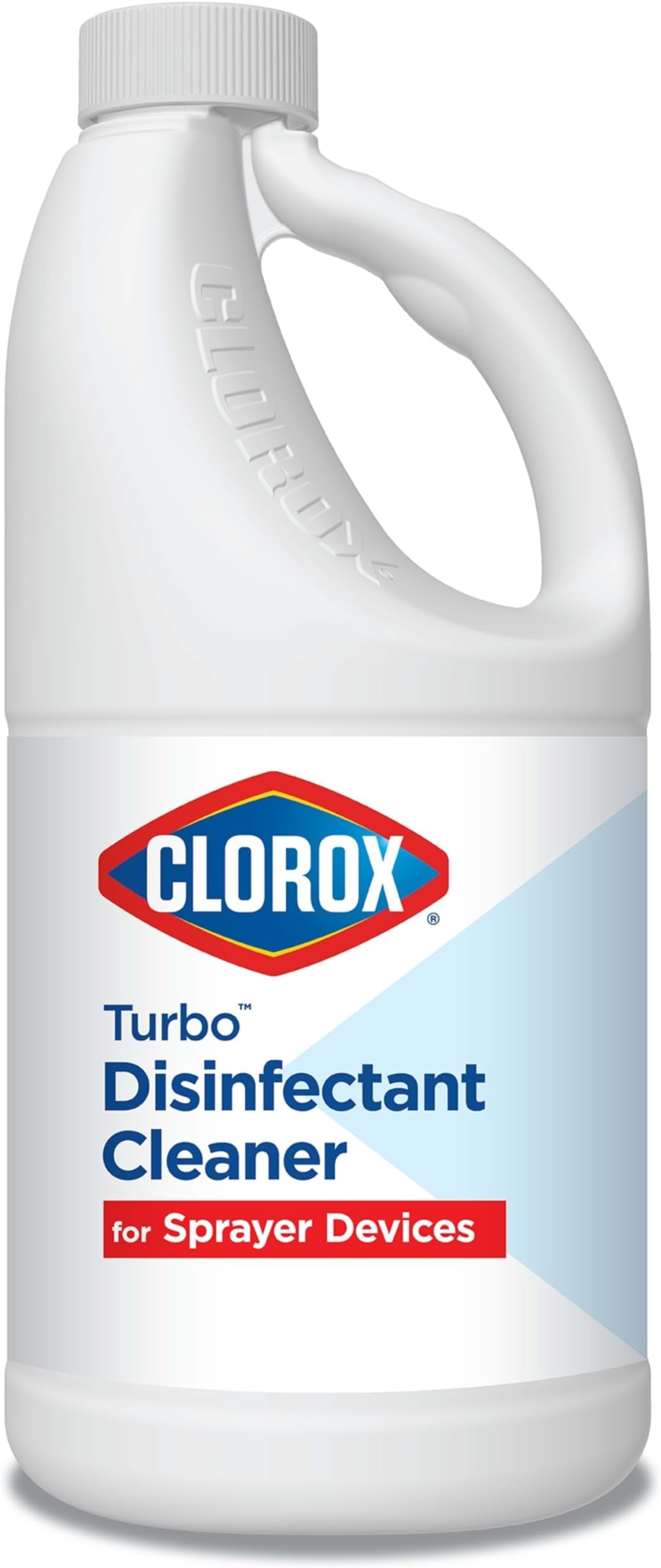 Turbo Disinfectant Cleaner for Sprayer Devices, Bleach-Free, Kills Cold and Flu Viruses and COVID-19 Virus, 64 Fluid Ounces