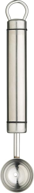 KitchenCraft Professional Melon Baller Scoop, Stainless Steel, 18 cm