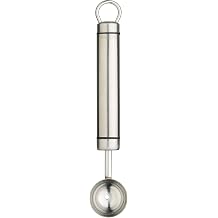 KitchenCraft Professional Melon Baller Scoop, Stainless Steel, 18 cm