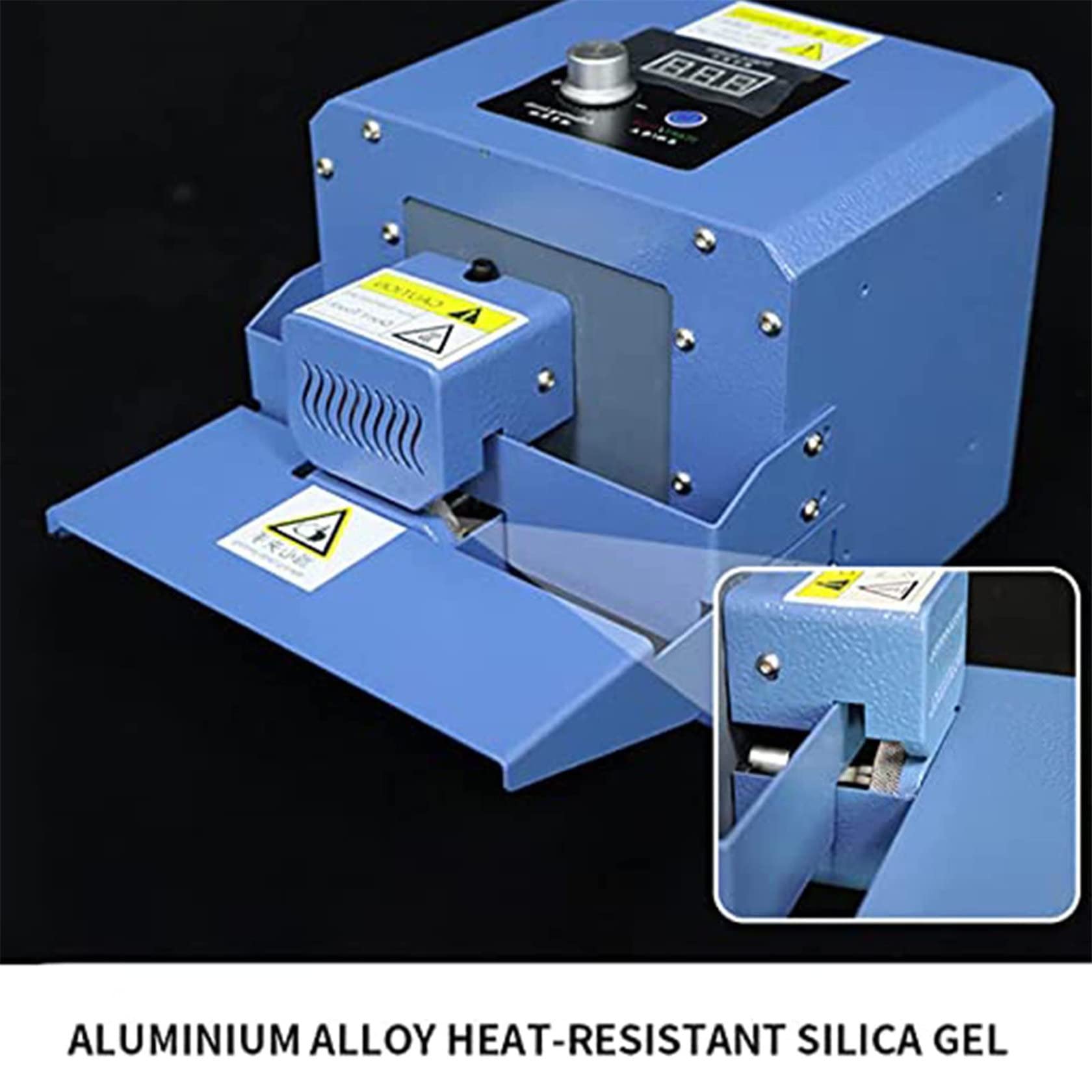 Machine de scellage continue automatique, scelleuse de sacs en plastique, scelleuse à impulsion, machine d'emballage de sacs sous vide pour aliments, pour scelleuse de sacs en plastique PP et PE