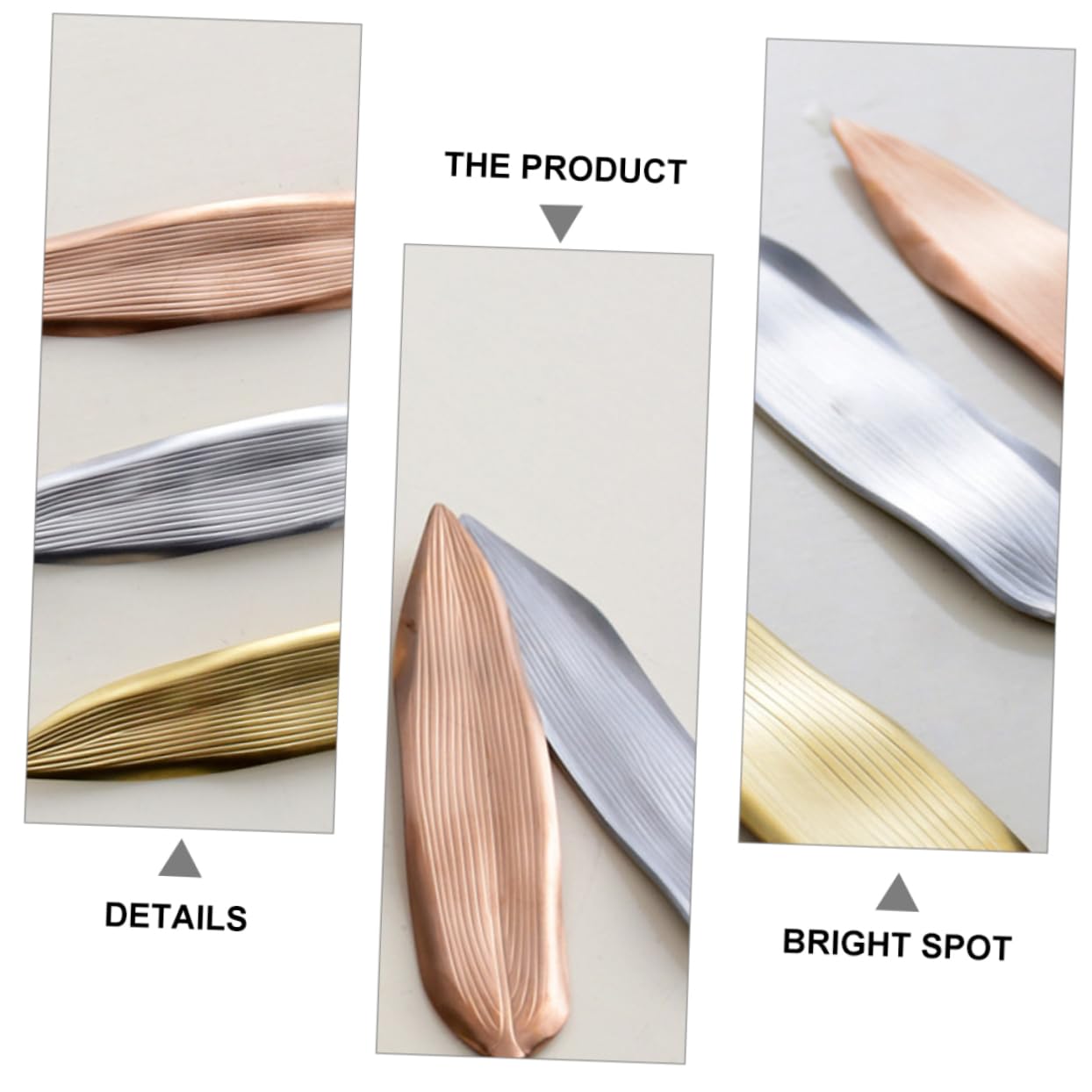 KICHOUSE Japanese Willow Leaf Chopsticks Rest Dining Spoon Holder Leaf Shape Chopsticks Holder Chopstick Rest Rack Coffee Spoon Leaf Shaped Plates Pen Korean Spoons Stainless Steel Material