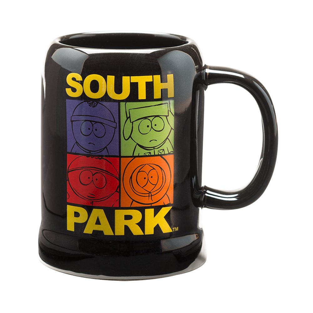 Vandor 39063 South Park 20 oz Ceramic Stein, Multicolor
