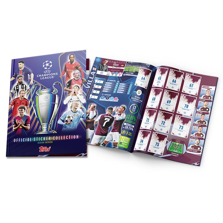 Topps Naklejka UEFA Champions League 24/25 – album na sztywny album – wyłącznie online