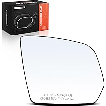 A-Premium Right Passenger Side Heated Mirror Glass with Backing Plate - Compatible with Mercedes-Benz ML320 2009, ML350 2008-2010, ML450 2010, ML550 2009-2010, ML63 AMG, GL320, GL350, GL450, GL550